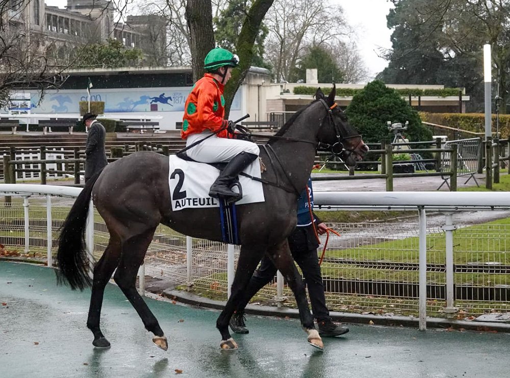 Ajas och Anna Pilroth på Auteuil